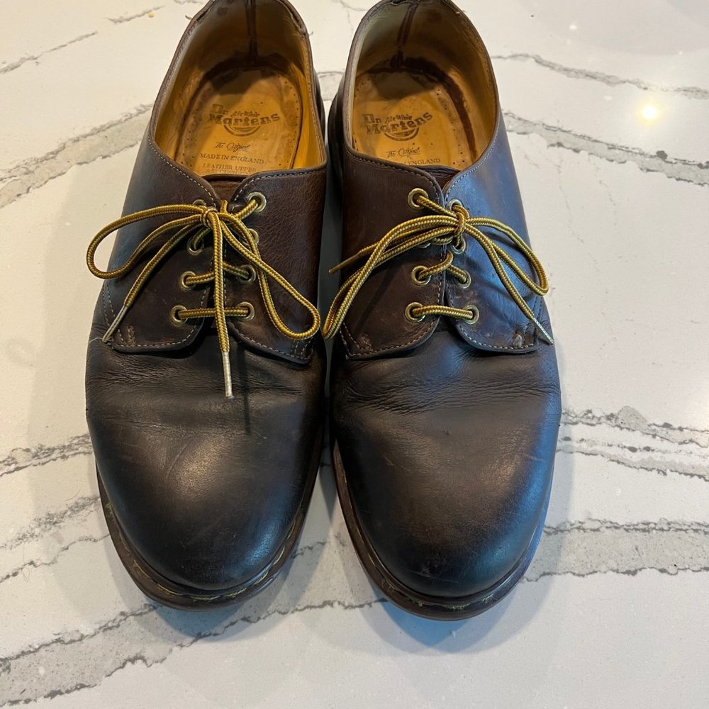 Dr. Martens Men's Brown 1461 Oxford Gaucho Crazy Horse Size 14